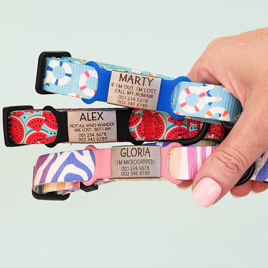 How to fit our silent pet ID tags
