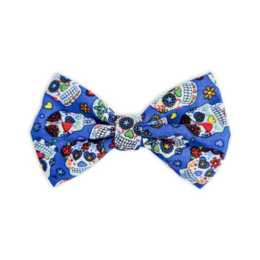 Sugarskull ~ dog bow tie