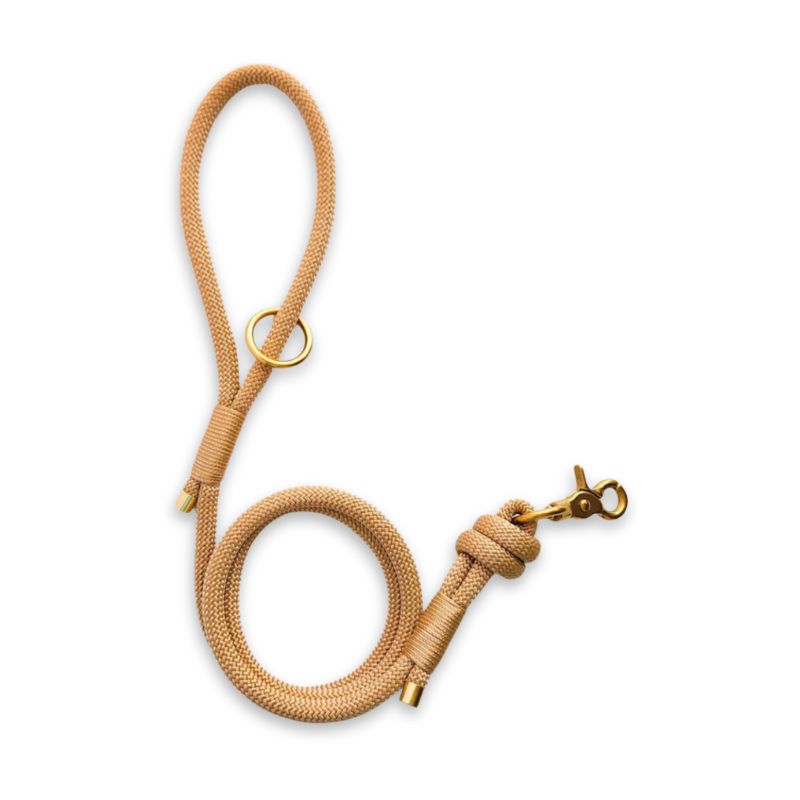 Rust Dog Rope Lead Pretty Rope Dog Lead at Lise Robertson blog