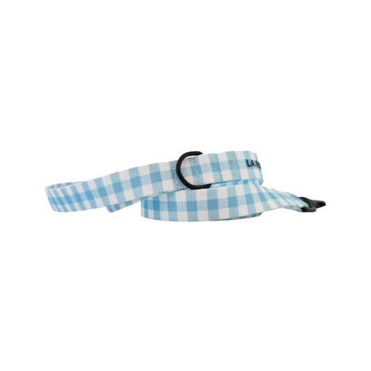 Dog lead ~ Blueberry Gingham