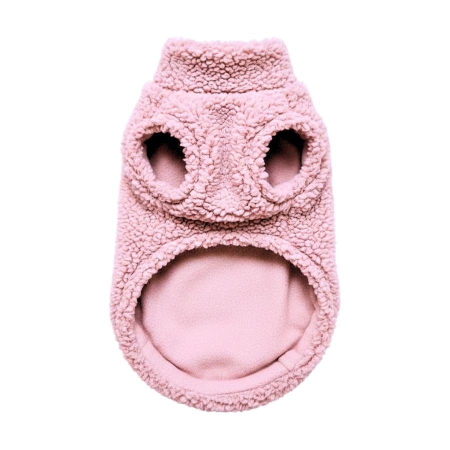 Teddy Fleece ~ Rosé all day ~ dog jersey
