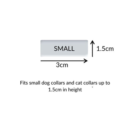 Silent Pet ID Tag (for dogs and cats)