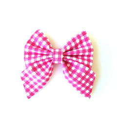 The Fuchsia is Pink ~ sailor bow tie