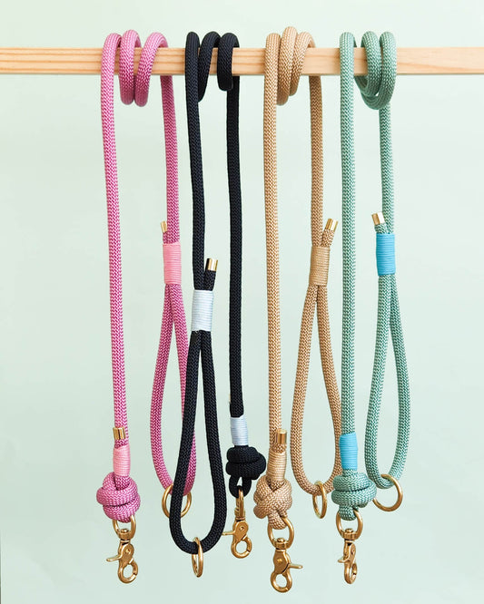 Luxury rope dog lead